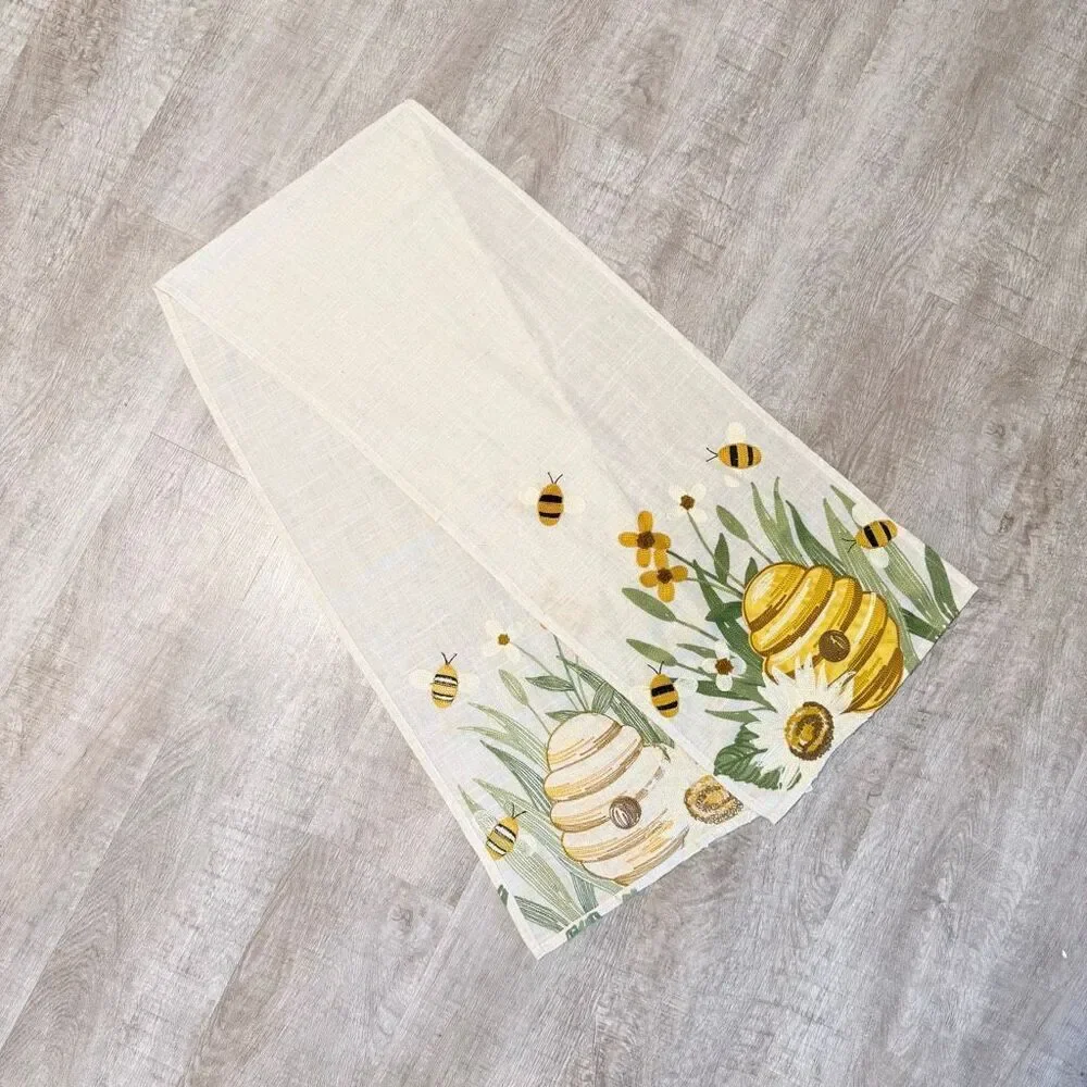 Vintage cream floral